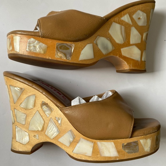 Vintage Platform Sandals - Picture 3 of 5